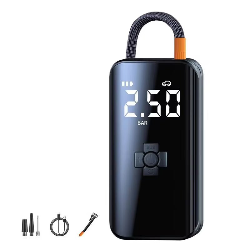 1Pc Wireless Car Air Compressor Air Pump Electric Tire Inflator Pump for Motorcycle Bicycle Boat AUTO Tyre Balls Inflatable - Zenova