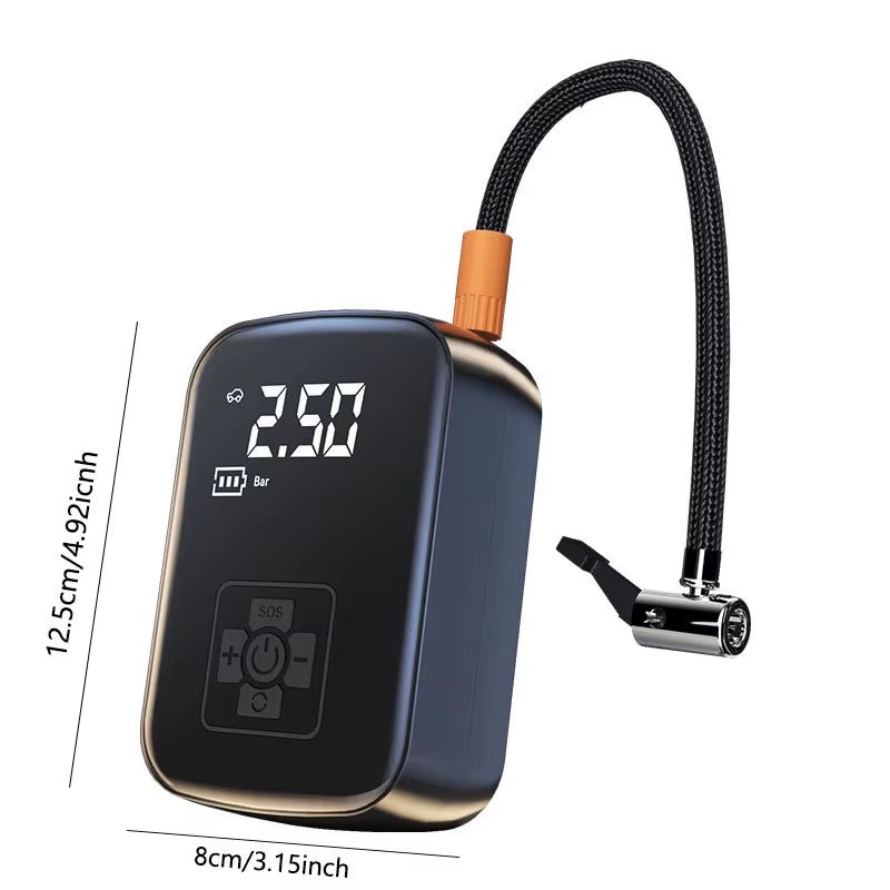 1Pc Wireless Car Air Compressor Air Pump Electric Tire Inflator Pump for Motorcycle Bicycle Boat AUTO Tyre Balls Inflatable - Zenova