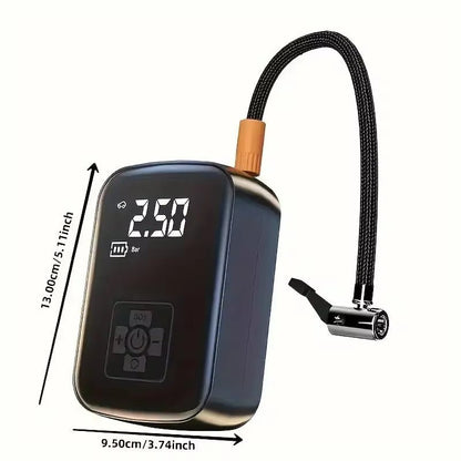 1Pc Wireless Car Air Compressor Air Pump Electric Tire Inflator Pump for Motorcycle Bicycle Boat AUTO Tyre Balls Inflatable - Zenova