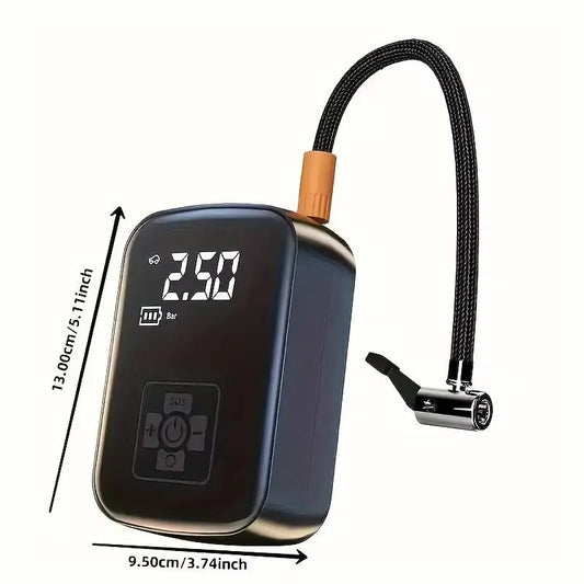 1Pc Wireless Car Air Compressor Air Pump Electric Tire Inflator Pump for Motorcycle Bicycle Boat AUTO Tyre Balls Inflatable - Zenova