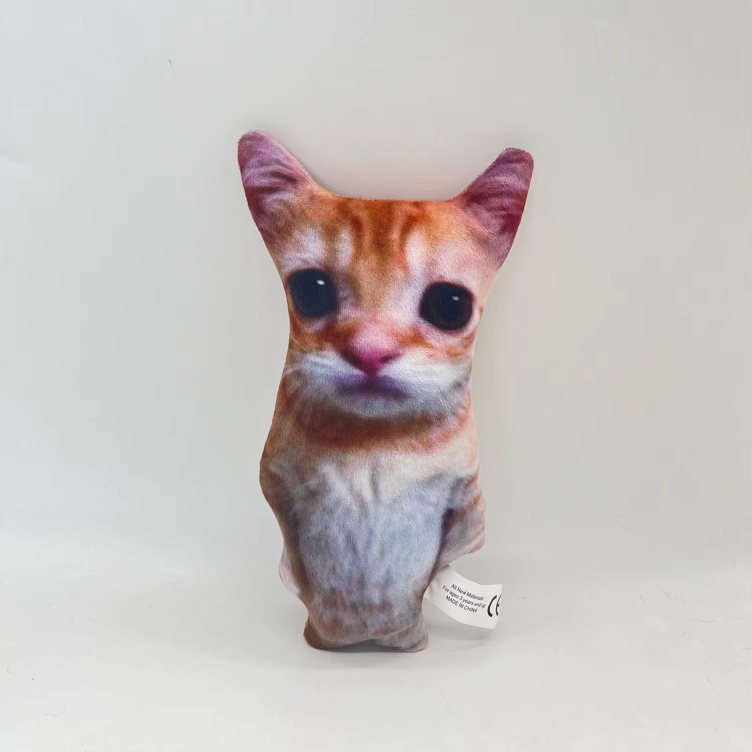 21Cm Cute El Gato Cat Plush Toys Wowwow Cat Dolls Plushies Simulation Stuffed Animals Birthday Holiday Gift Kids Collectible Toy - Zenova