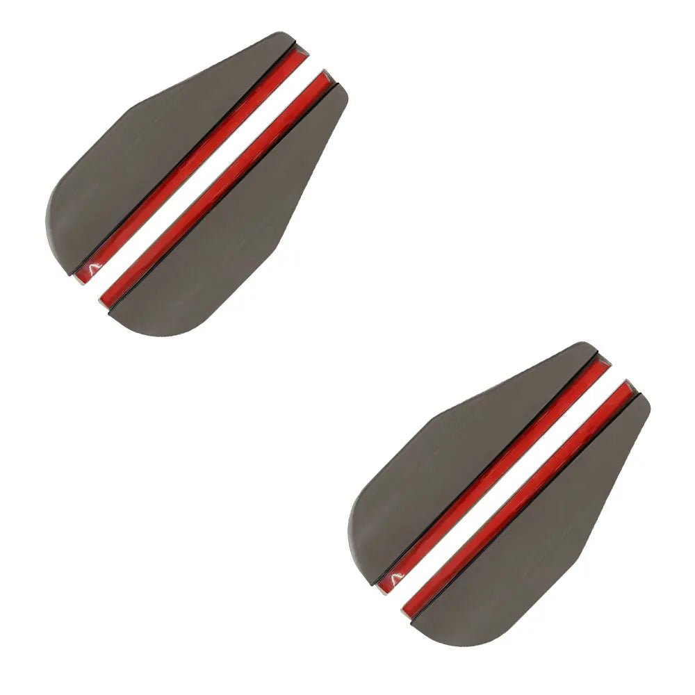 2PCS Car Rearview Mirror Rain Eyebrow Carbon Fiber Sun Visor Shade Cover Protector Clear Vision for Rain Car Mirror Accessories - Zenova
