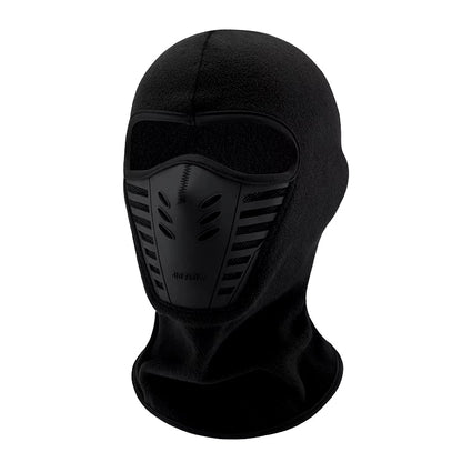 Motorcycle Mask Fleece Thermal Face Mask Keep Warm Moto Riding Balaclava Motorbike Biker Winter Windproof Ski Mask Men Women - Zenova