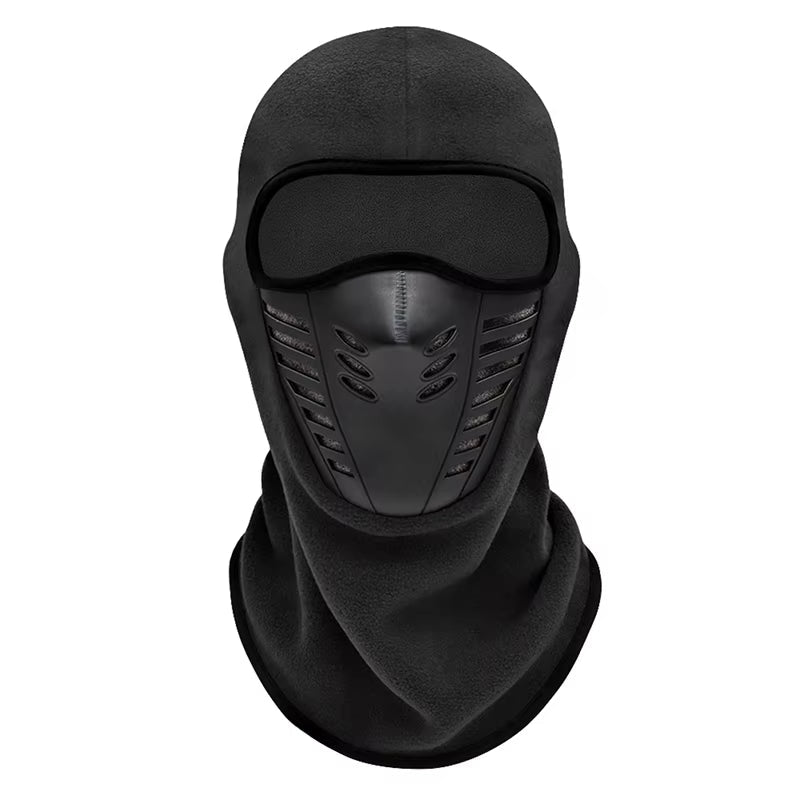 Motorcycle Mask Fleece Thermal Face Mask Keep Warm Moto Riding Balaclava Motorbike Biker Winter Windproof Ski Mask Men Women - Zenova