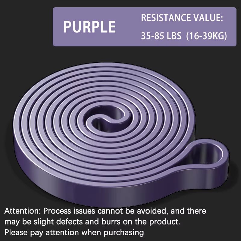 Resistance Band Set Pull up Assistance Bands Stretch Band Resistance Heavy Workout Exercise for Physical Therapy Home Workouts - Zenova