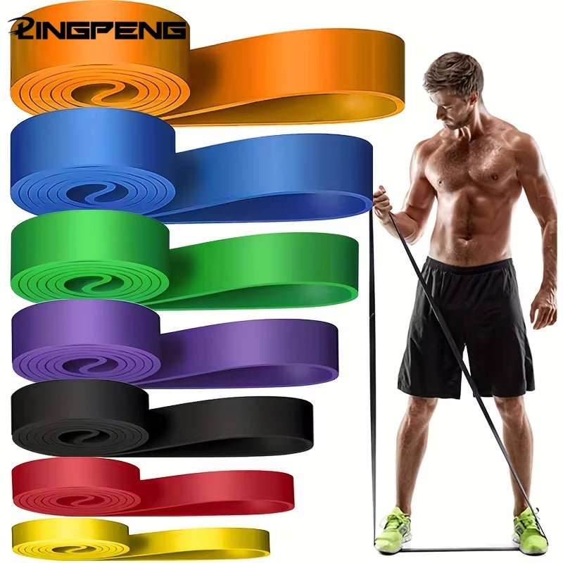 Resistance Band Set Pull up Assistance Bands Stretch Band Resistance Heavy Workout Exercise for Physical Therapy Home Workouts - Zenova