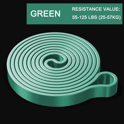 Resistance Band Set Pull up Assistance Bands Stretch Band Resistance Heavy Workout Exercise for Physical Therapy Home Workouts - Zenova