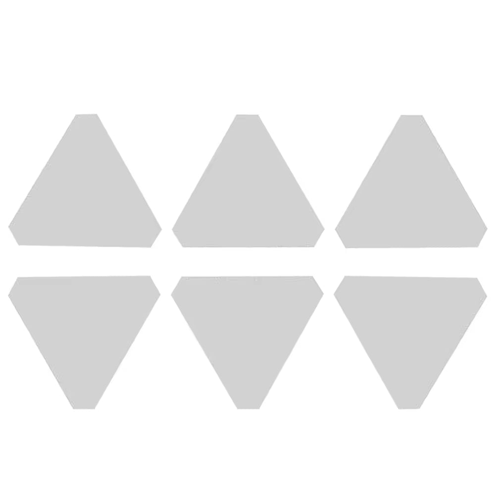 RGB WIFI APP Bluetooth LED Triangle Indoor Atmosphere Wall Lamps for Computer Game Bedroom Decoration DIY Quantum Night Light - Zenova