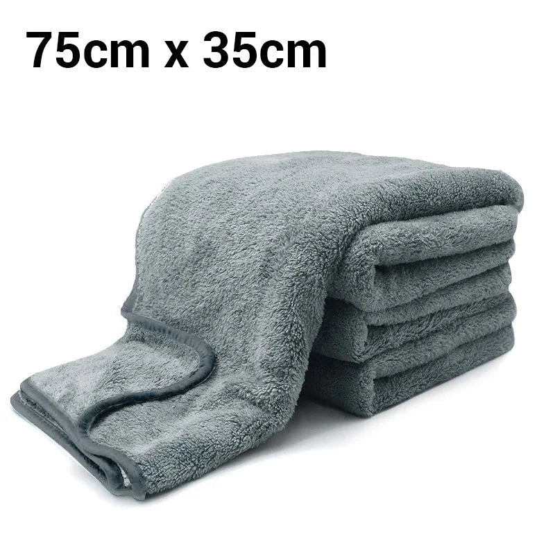 SEAMETAL Microfiber Car Washing Towel Ultra - Soft Car Cleaning Towels High Absorbent Drying Cloth Wash Towel for Car Detailing - Zenova