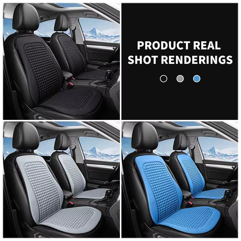 Summer Cooling Seat Cushion Breathable Car Seat Covers Bump Massage Automobiles Seat Cover Universal Seat Protector Pad - Zenova