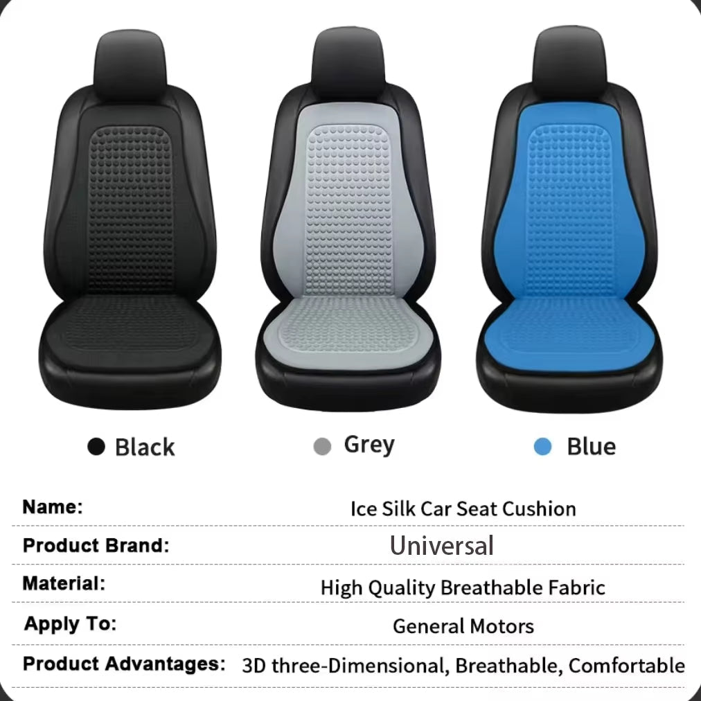 Summer Cooling Seat Cushion Breathable Car Seat Covers Bump Massage Automobiles Seat Cover Universal Seat Protector Pad - Zenova