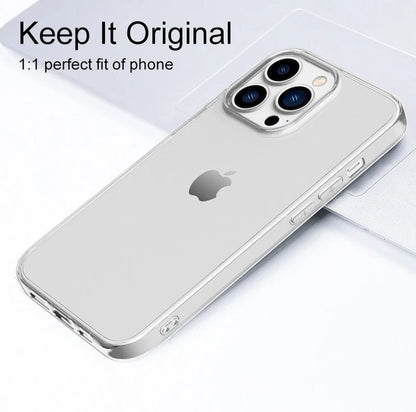 Ultra Thin Clear Silicone Case for Iphone 15 14 13 12 11 Pro Xs Max Mini XR X 7 8 6S plus 6 SE 2020 2022 2016 5 5S Back Cover - Zenova